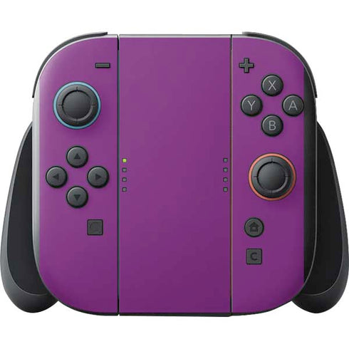 Purple Nintendo Switch 2 (2025) with Joy-Con Skin